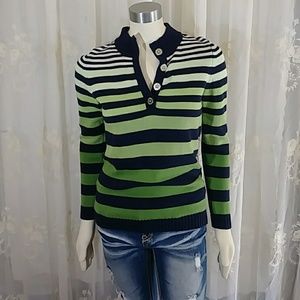 Retro/Nautical Liz Claiborne Sweater